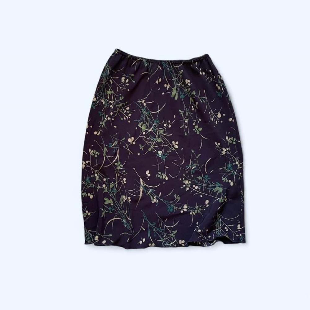 Vintage floral knee length skirt‎ Size S by Norton McNaughton